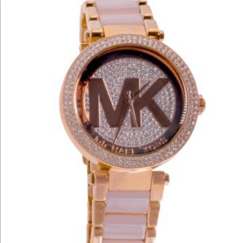 Rose Gold Micheal Kors Watch
